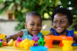 Population âgé de 00 à 04 ans par sexe et milieu de résidence selon le RGPH 2021