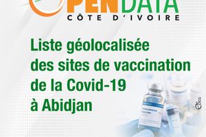 Sites de vaccination de Covid-19 dans le district d'Abidjan
